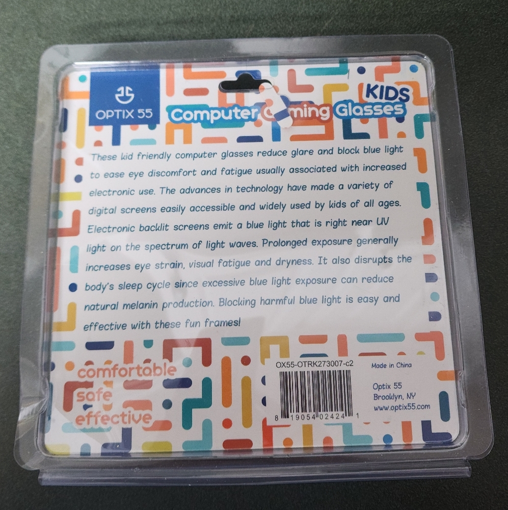 Kids Computer/Gaming Glasses - Picture 2 of 3